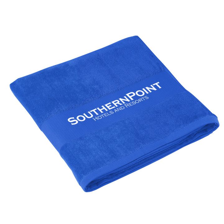 Motocross Beach Towel Carolina Blue